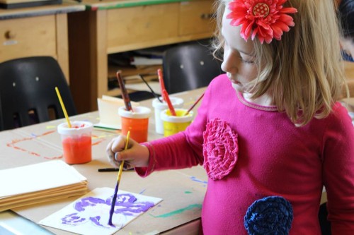 Early Childhood Education, Painting projects for kids