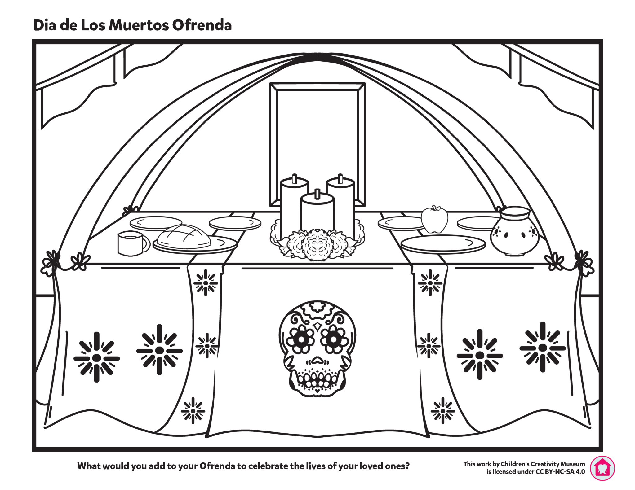 Ofrenda Coloring Pages