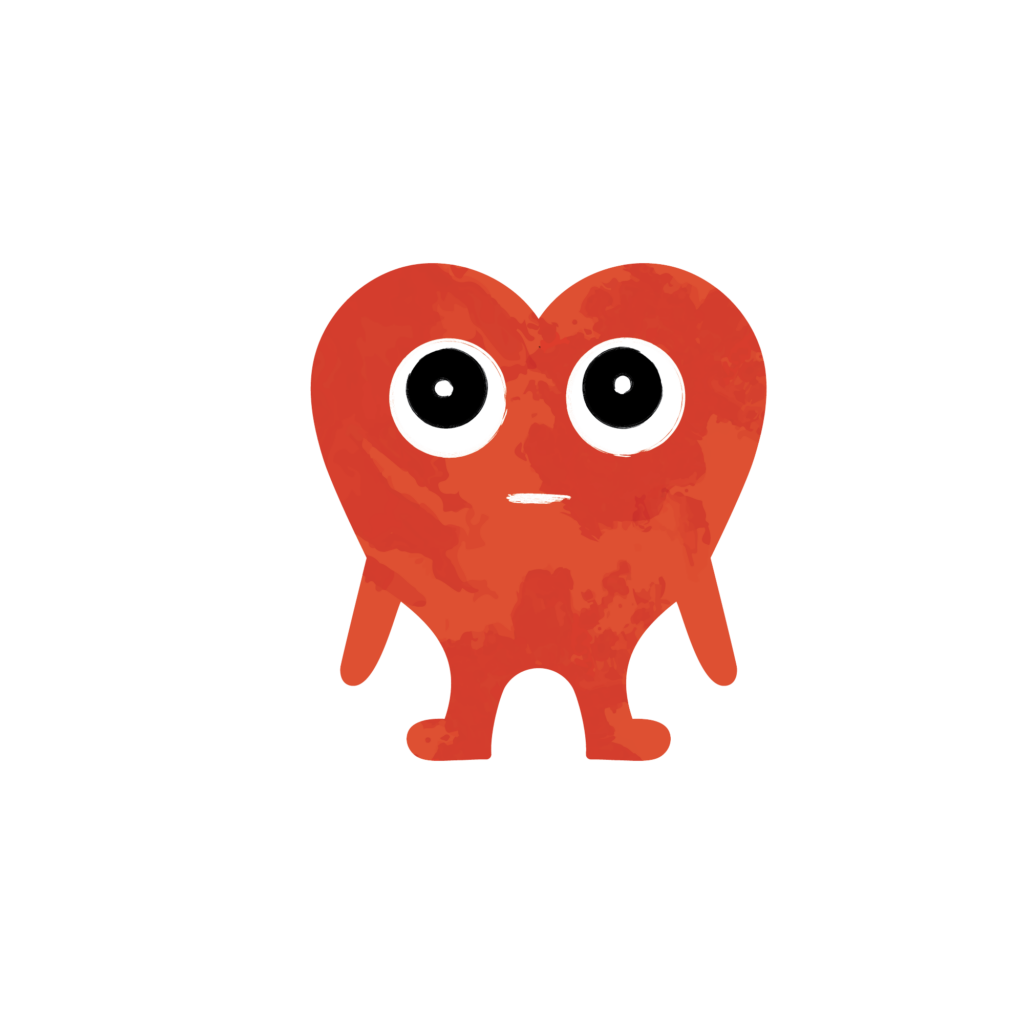 Aha a small red critter with a big smile, leads collaborative projects in the Design Studio.