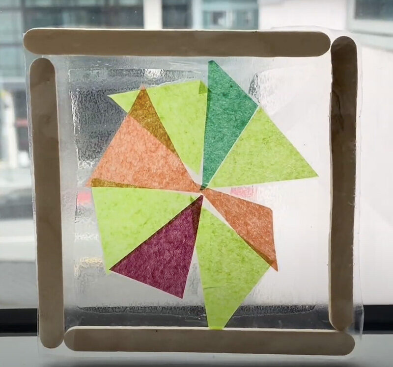 Faux Stained Glass Mosaics Lesson Guide-2