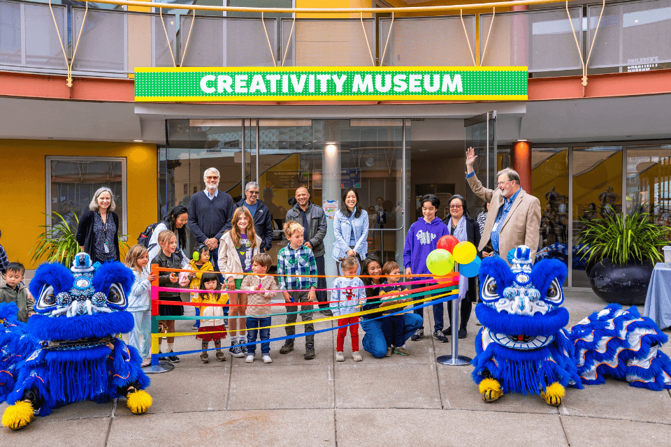 Fall re-opening celebration outside CCM