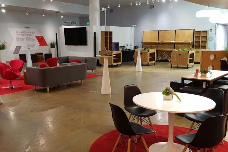 Executive lounge in the Main Gallery