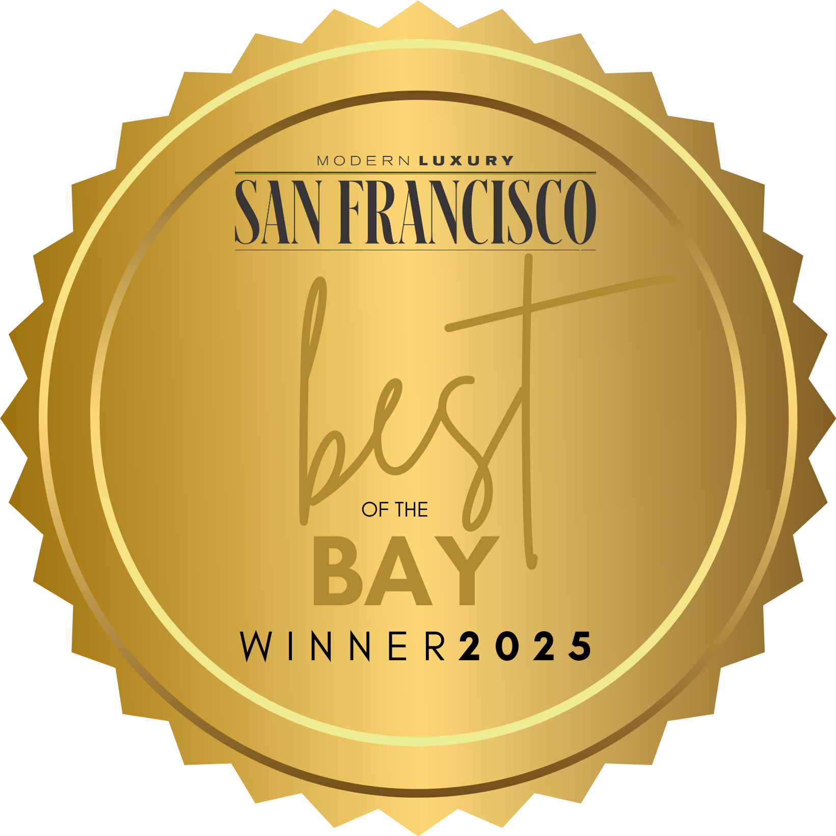 Best of the Bay Winner Badge